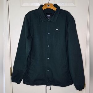 Van's Torrey Pigment Canvas Coaches Jacket Size M